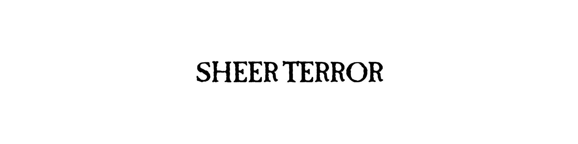 Shop – Sheer Terror – Band & Music Merch – Cold Cuts Merch