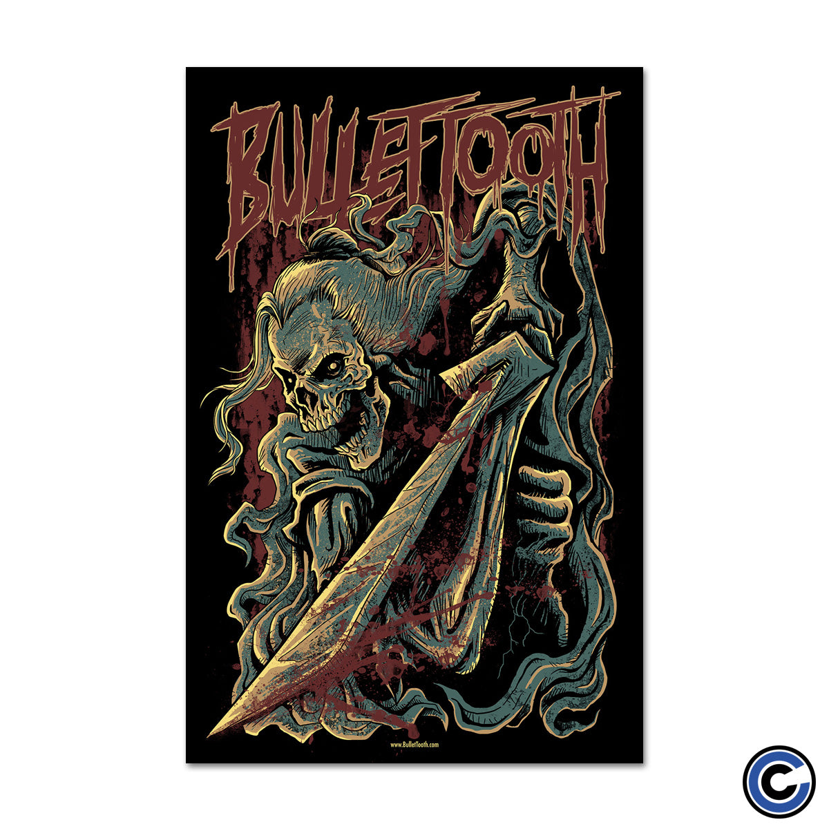 Bullet Tooth "Samurai" Poster