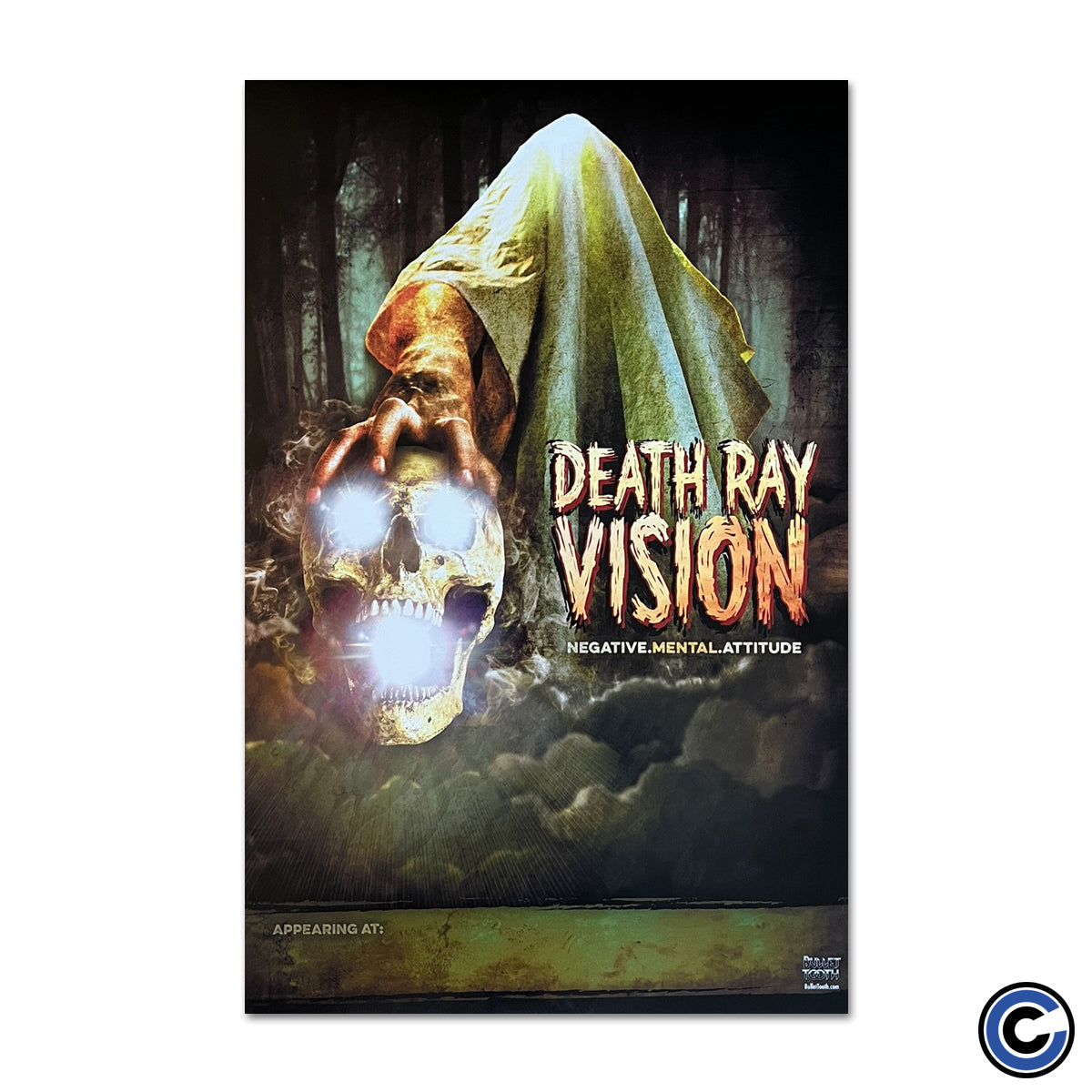 Death Ray Vision "Negative Mental Attitude" Poster
