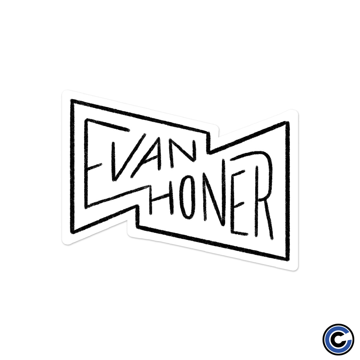 Evan Honer "Name" Sticker