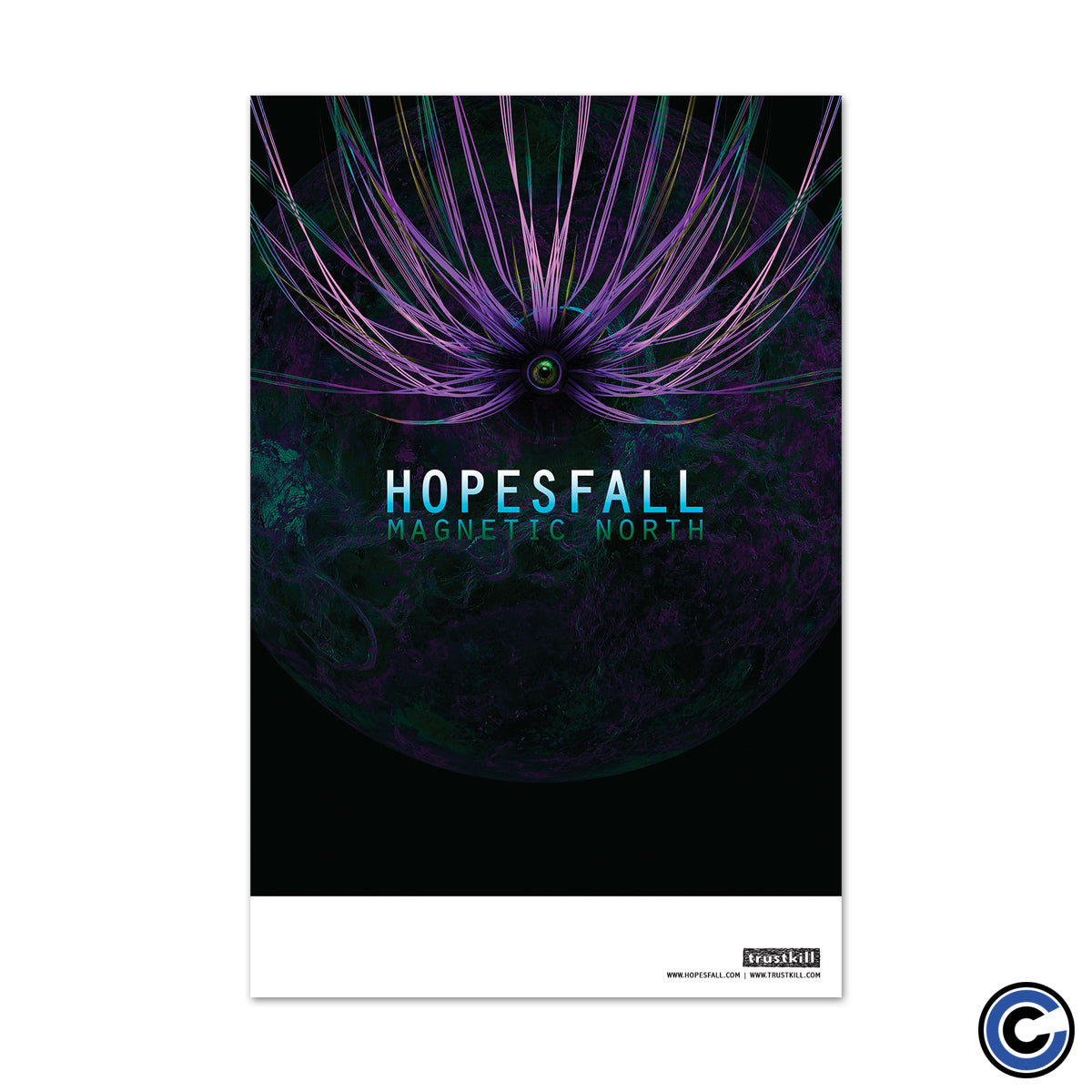 Hopesfall "Magnetic North" Poster