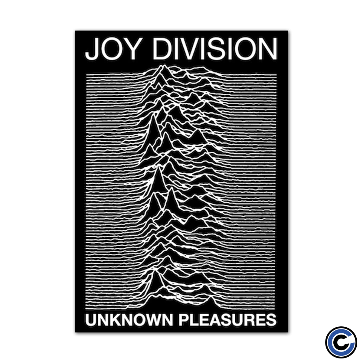 Joy Division "Unknown Pleasures" Poster