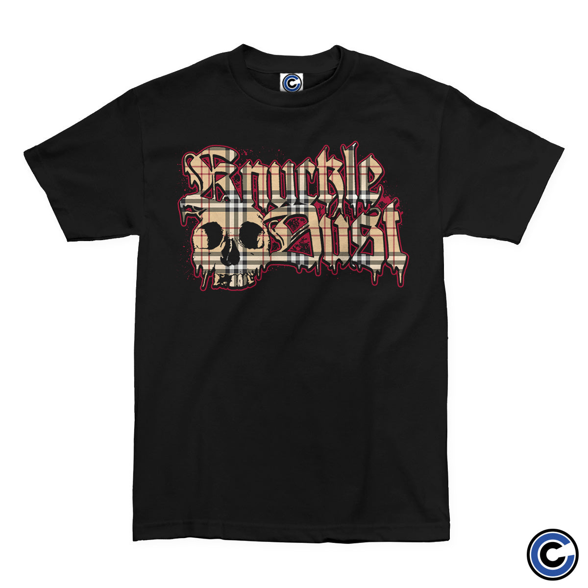 Knuckledust "Burberry Skull Logo" Shirt