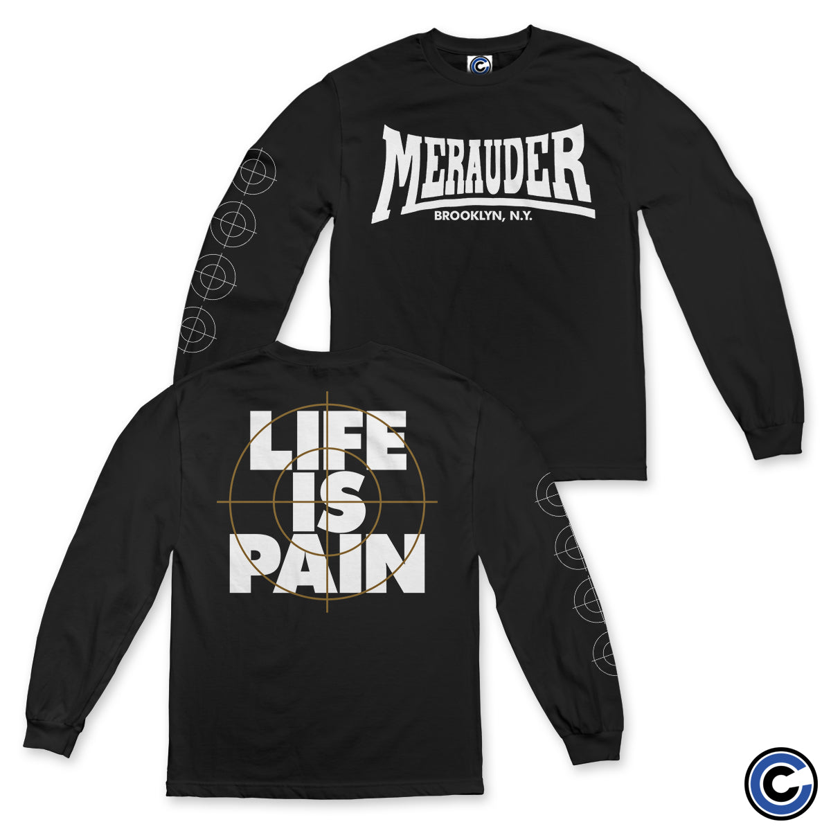 Merauder "Life Is Pain Demo" Long Sleeve