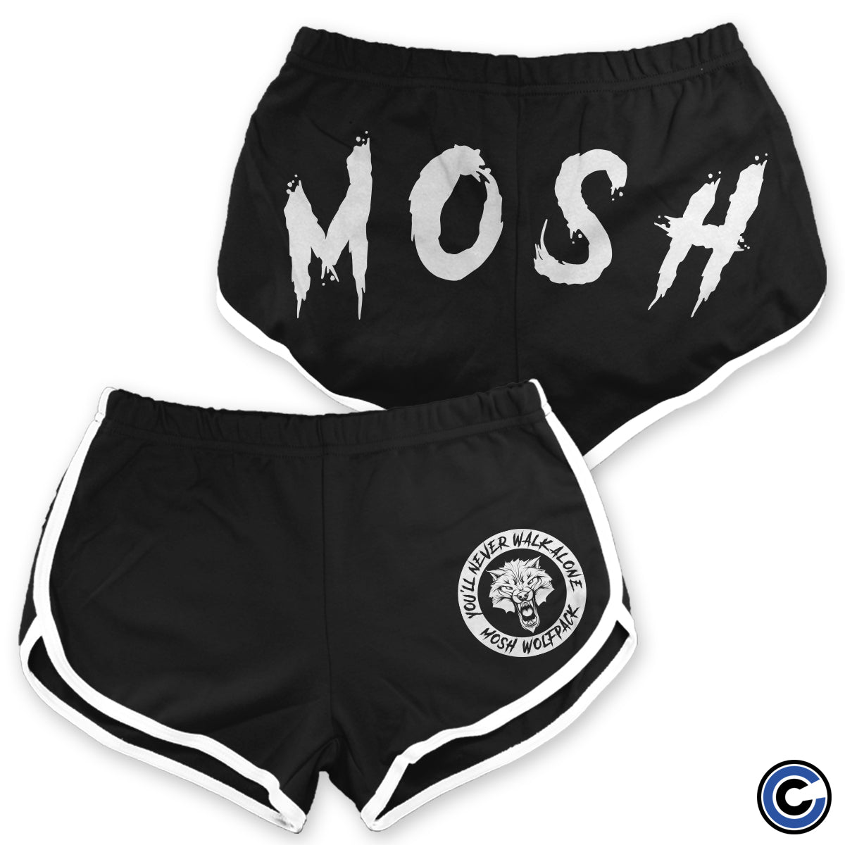 Mosh It Up "Mosh Wolfpack" Track Shorts