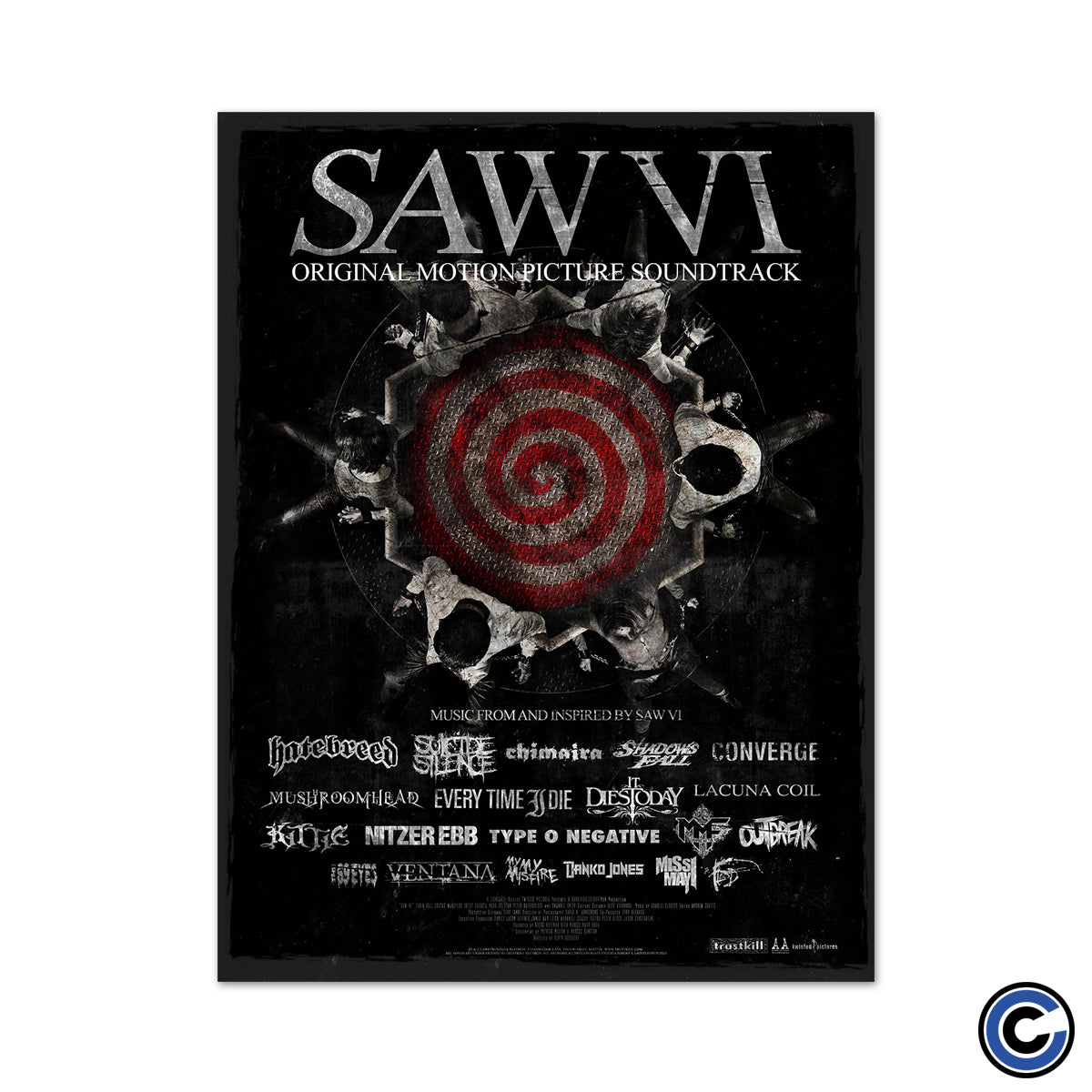 Trustkill Records "Saw VI Soundtrack" Poster
