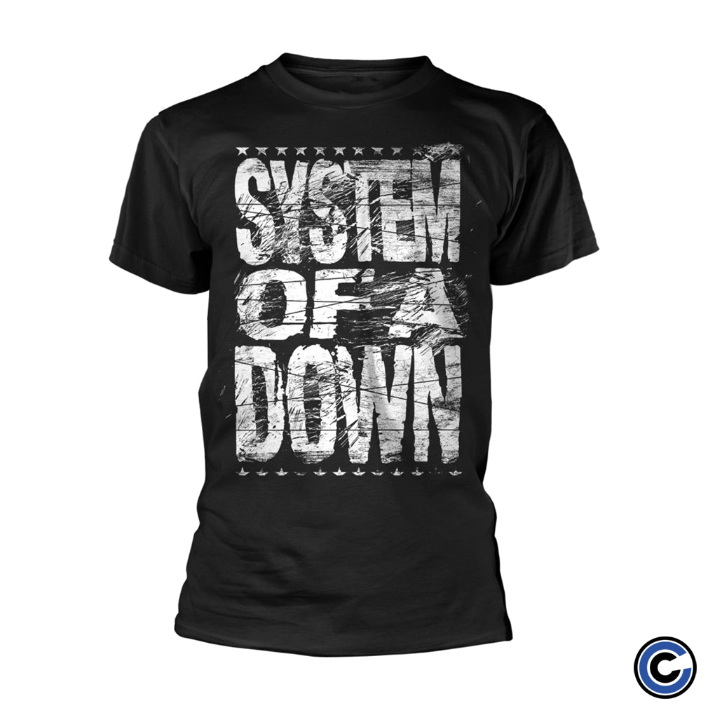System Of A Down "Distressed Logo" Shirt
