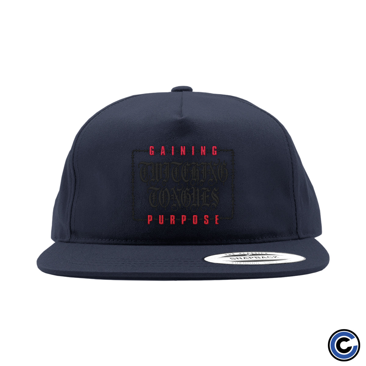 Twitching Tongues "Barbed Wire" Navy Snapback