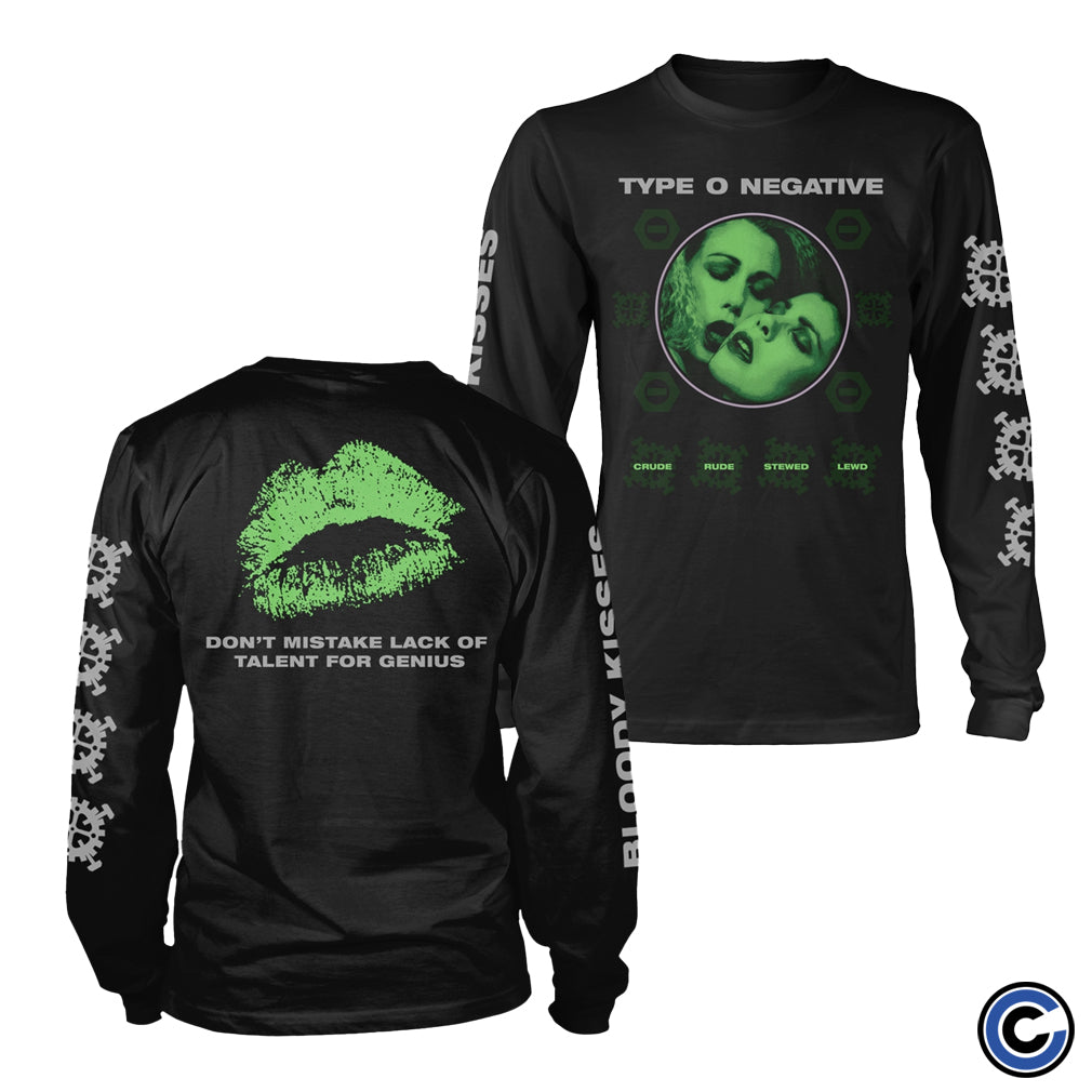 Type O Negative Crude Gears Long Sleeve