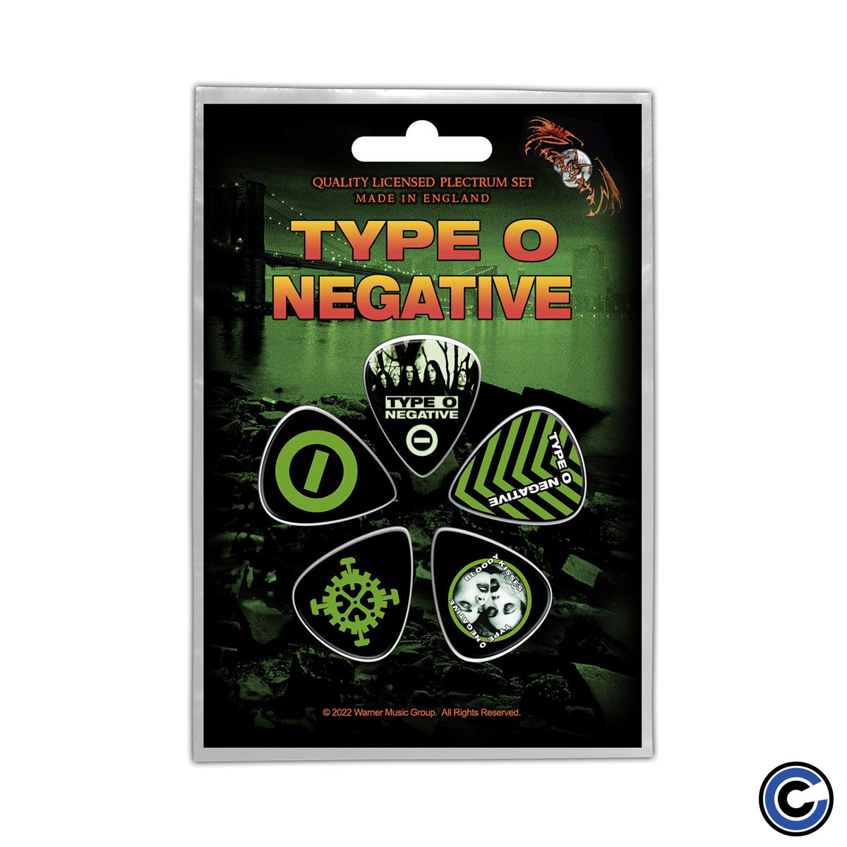 Type O Negative "World Coming Down" Plectrum Pack