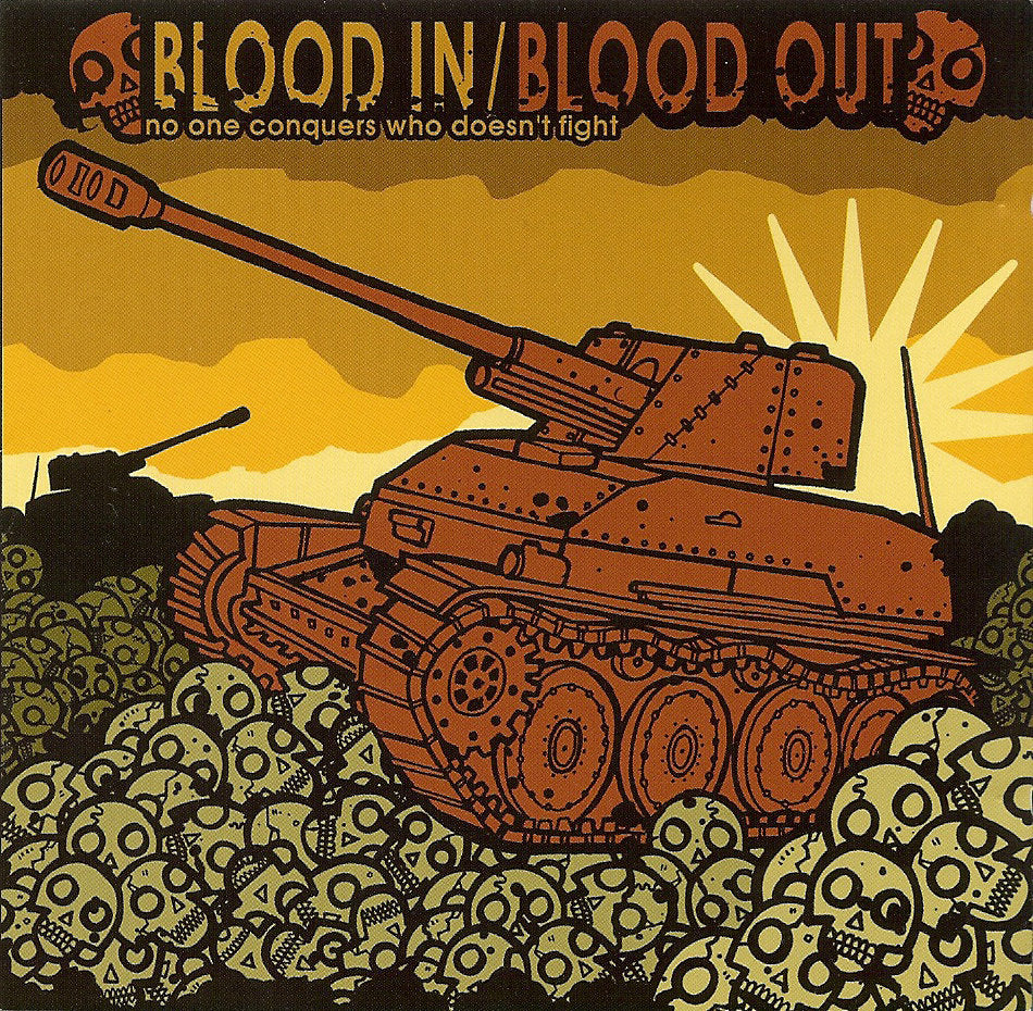 Blood In Blood Out "No One Conquers Who Doesn't Fight" 12" Vinyl
