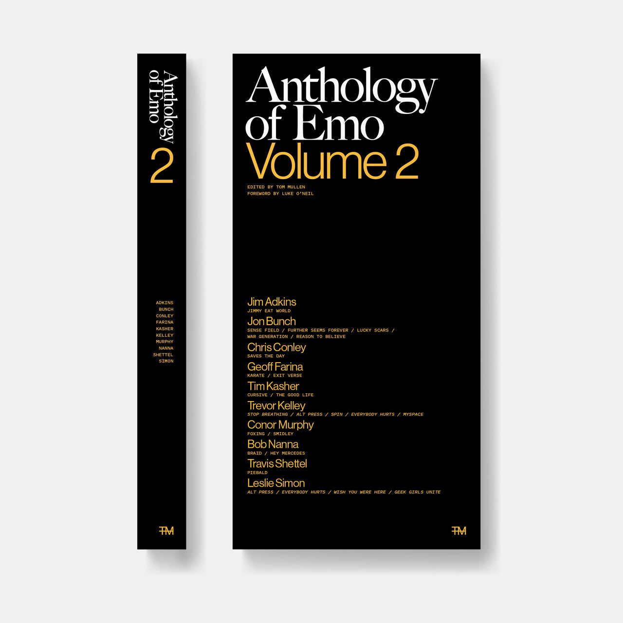Tom Mullen/Washed Up Emo "Anthology of Emo: Volume Two" Book