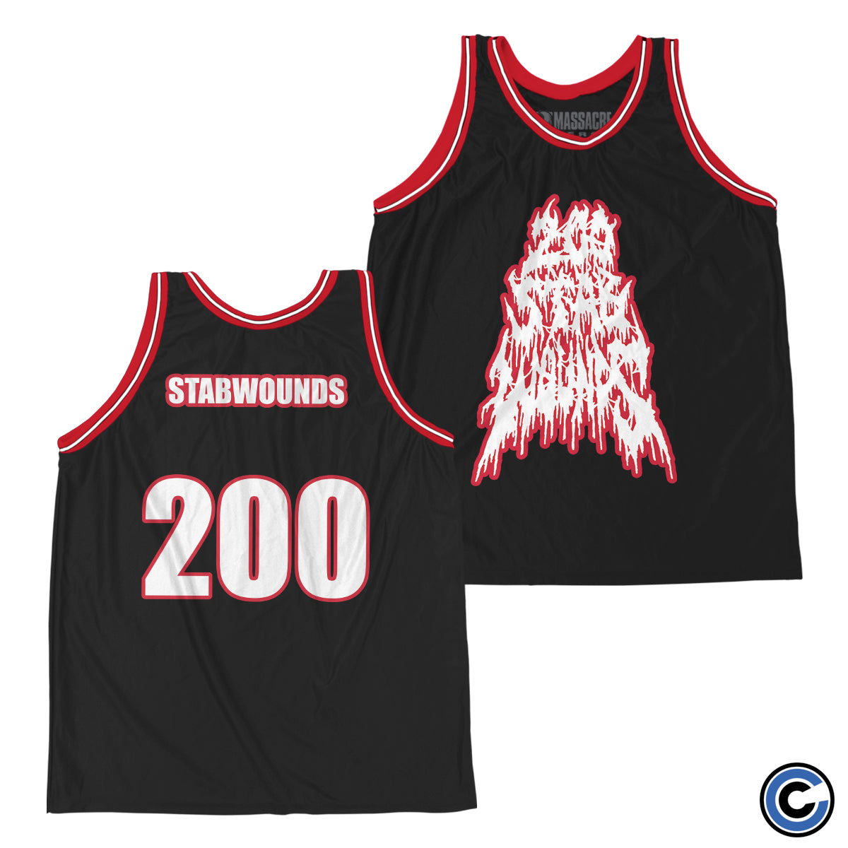 200 Stab Wounds "Metal Logo" Basketball Jersey