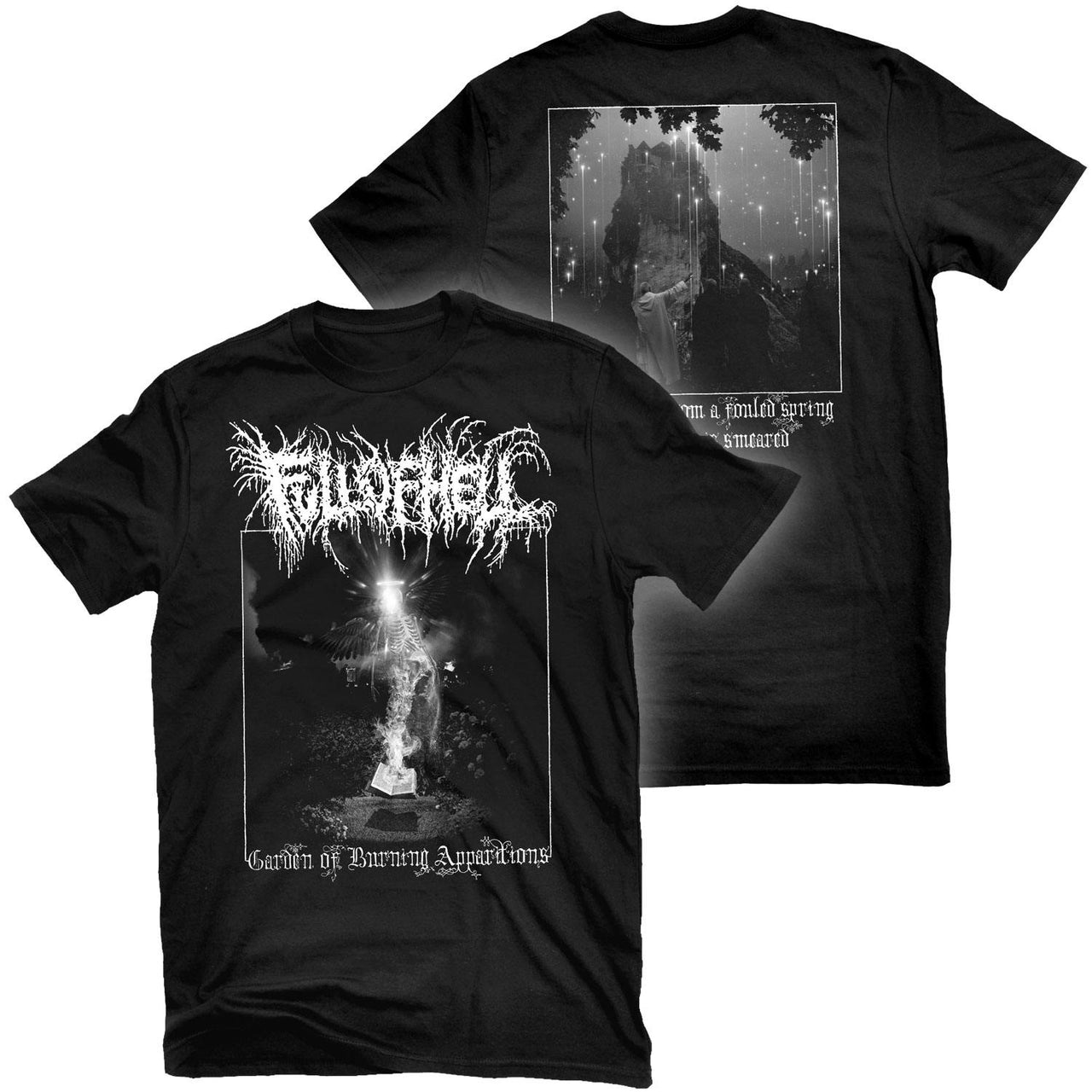 Buy – Full Of Hell "Garden Of Burning Apparitions" Shirt – Band & Music Merch – Cold Cuts Merch