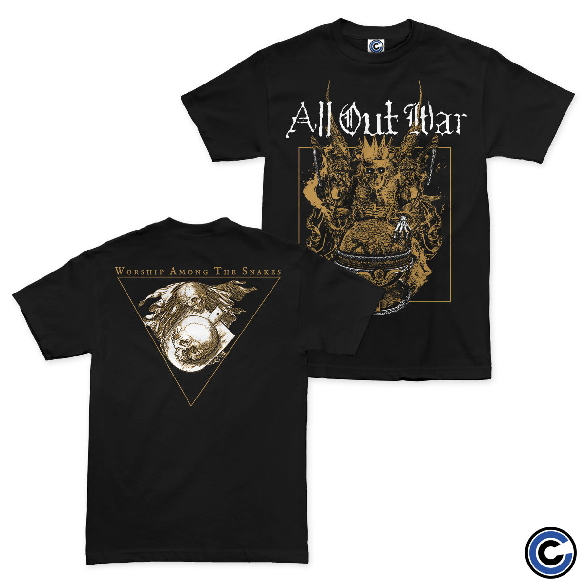 All Out War "Worship" Shirt