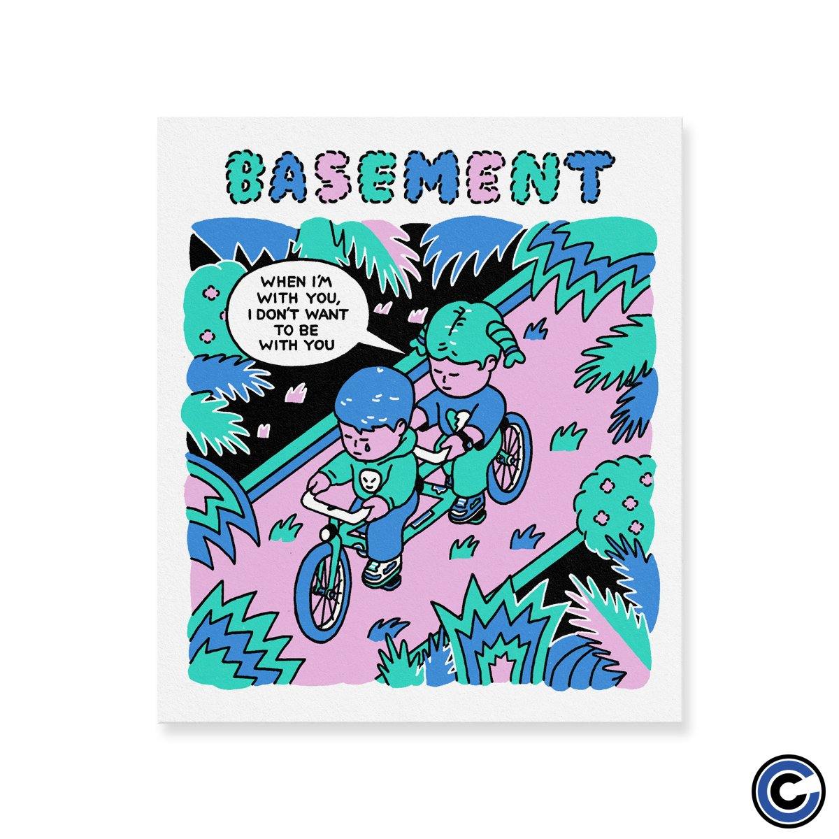 Buy – Basement "Tandem Bike" Poster – Band & Music Merch – Cold Cuts Merch