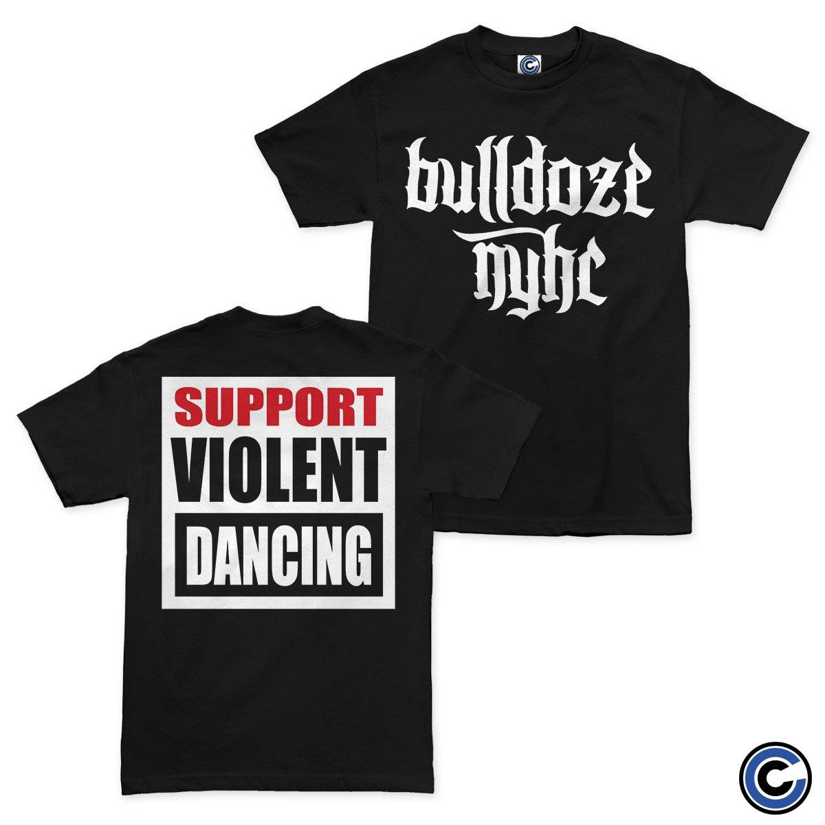 Buy – Bulldoze "Violent Dancing" Shirt – Band & Music Merch – Cold Cuts Merch
