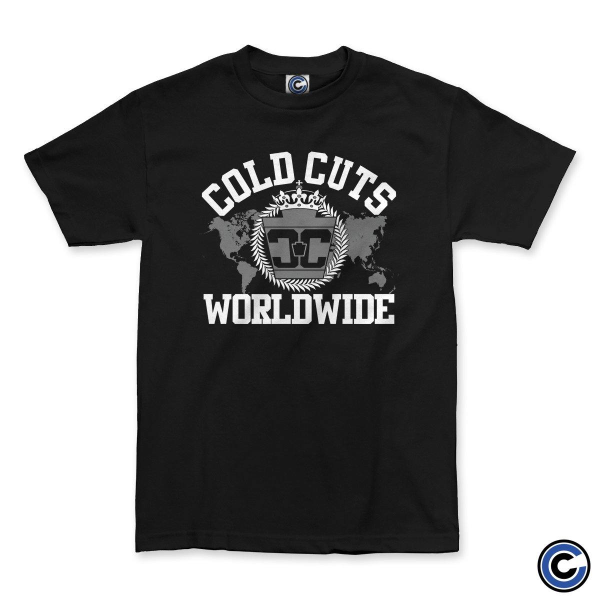 Buy – Cold Cuts "World Wide" Shirt – Band & Music Merch – Cold Cuts Merch