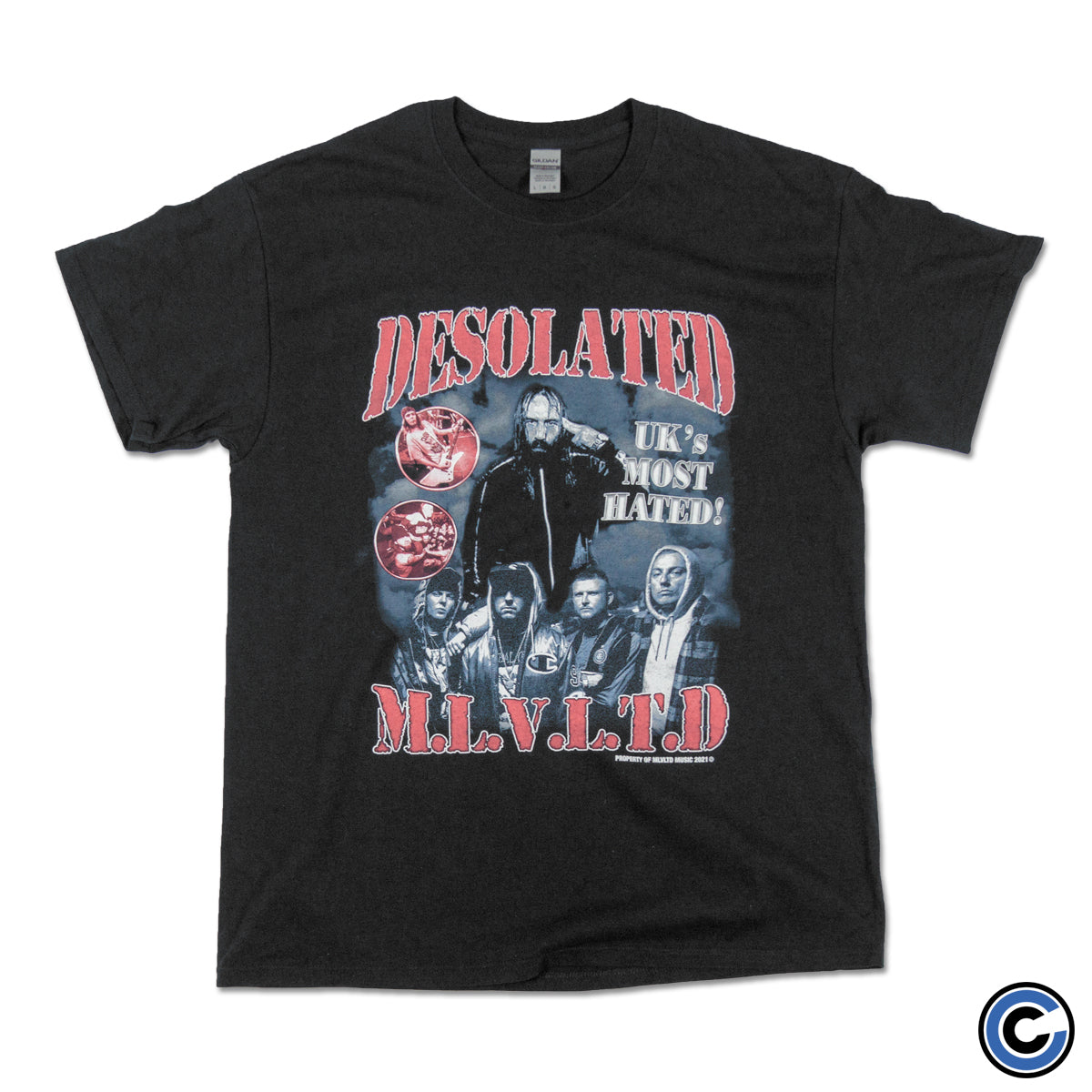 Desolated "UK's Most Hated" Shirt
