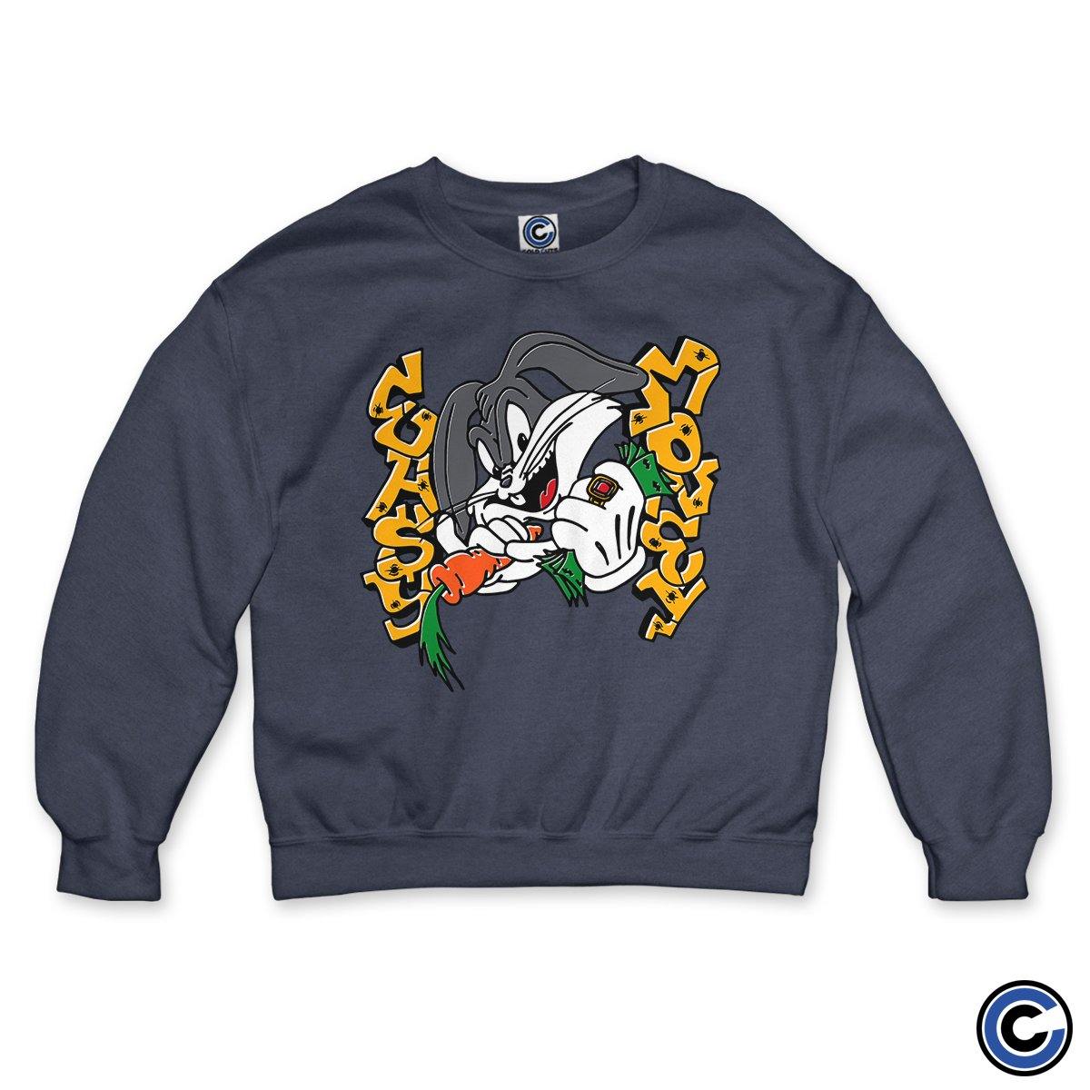 Buy – Easy Money "Bugs Bunny" Crewneck – Band & Music Merch – Cold Cuts Merch