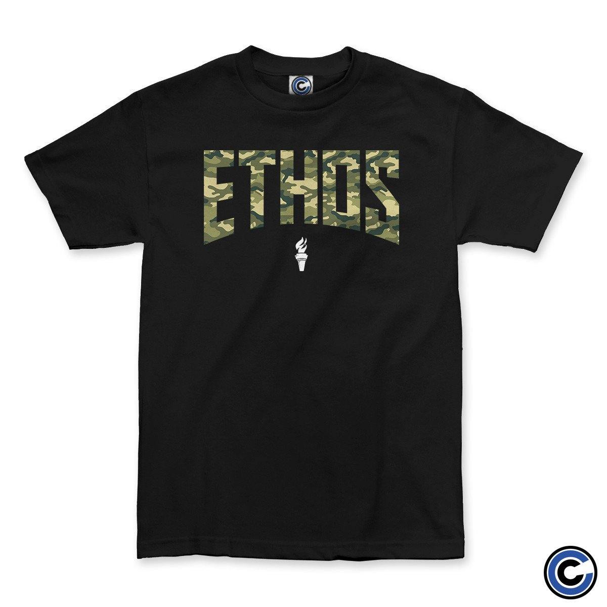 Buy – Ethos "Camo" Shirt – Band & Music Merch – Cold Cuts Merch