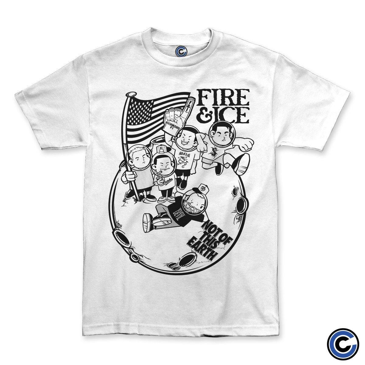 Buy – Fire & Ice "Not Of This Earth Chun" Shirt – Band & Music Merch – Cold Cuts Merch