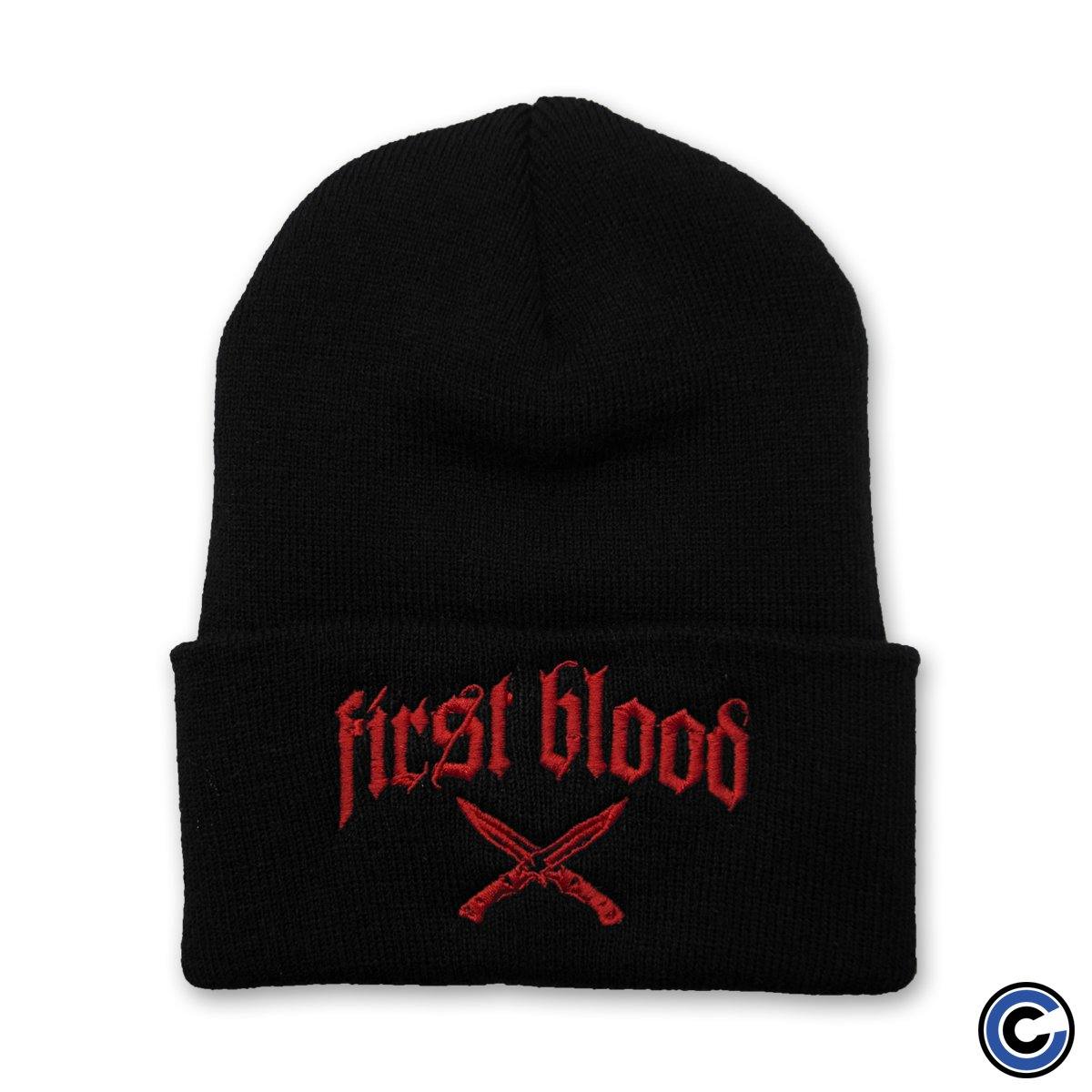 Buy – First Blood "Knives" Beanie – Band & Music Merch – Cold Cuts Merch