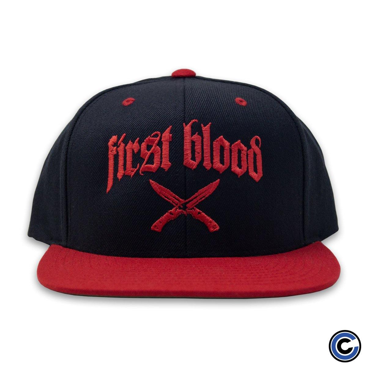 Buy – First Blood "Knives" Snapback – Band & Music Merch – Cold Cuts Merch