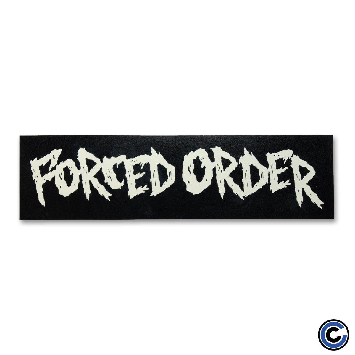Buy – Forced Order "Logo" Sticker – Band & Music Merch – Cold Cuts Merch