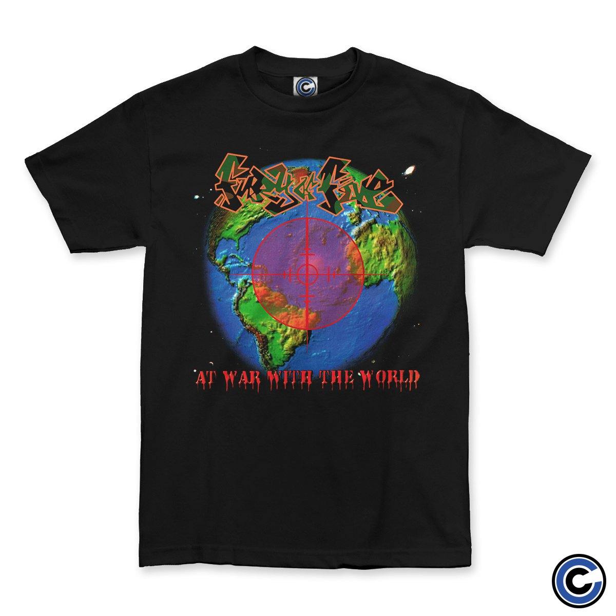 Buy – Fury of Five "At War With The World" Shirt – Band & Music Merch – Cold Cuts Merch