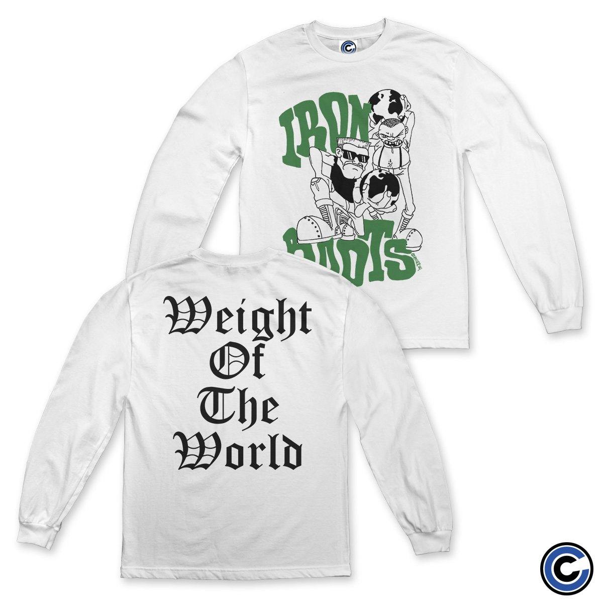 Buy – Iron Boots "Weight of the World" Long Sleeve – Band & Music Merch – Cold Cuts Merch