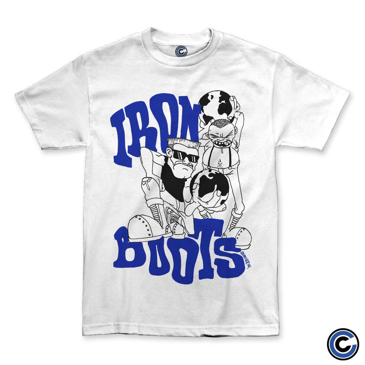 Buy – Iron Boots "World Dudes" Shirt – Band & Music Merch – Cold Cuts Merch