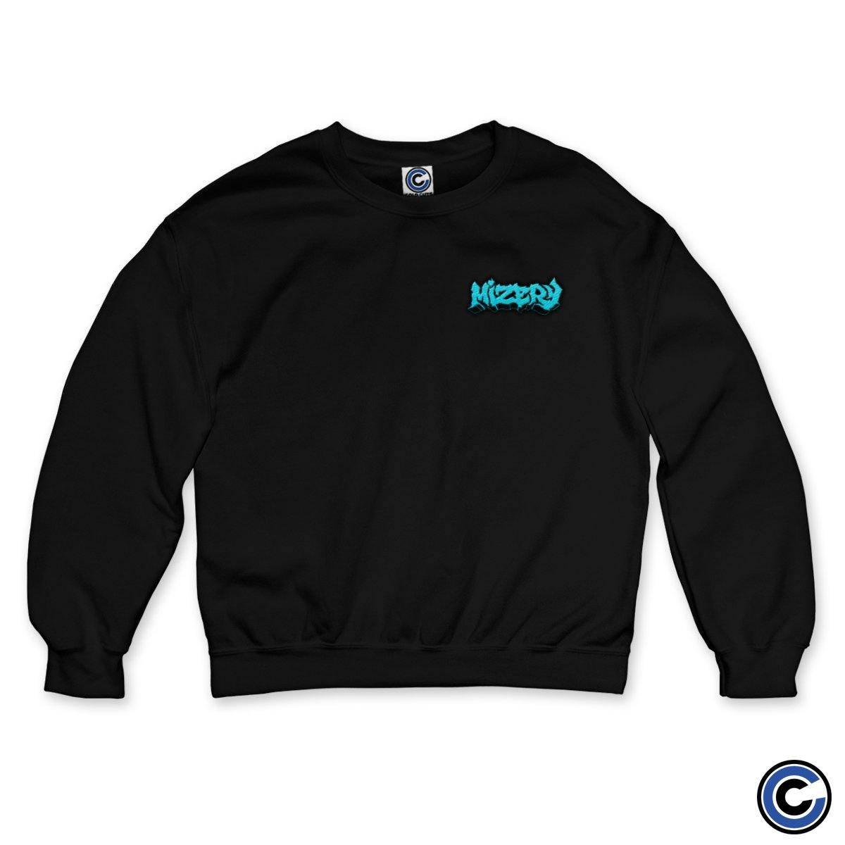 Buy – Mizery "3D Logo" Crewneck – Band & Music Merch – Cold Cuts Merch