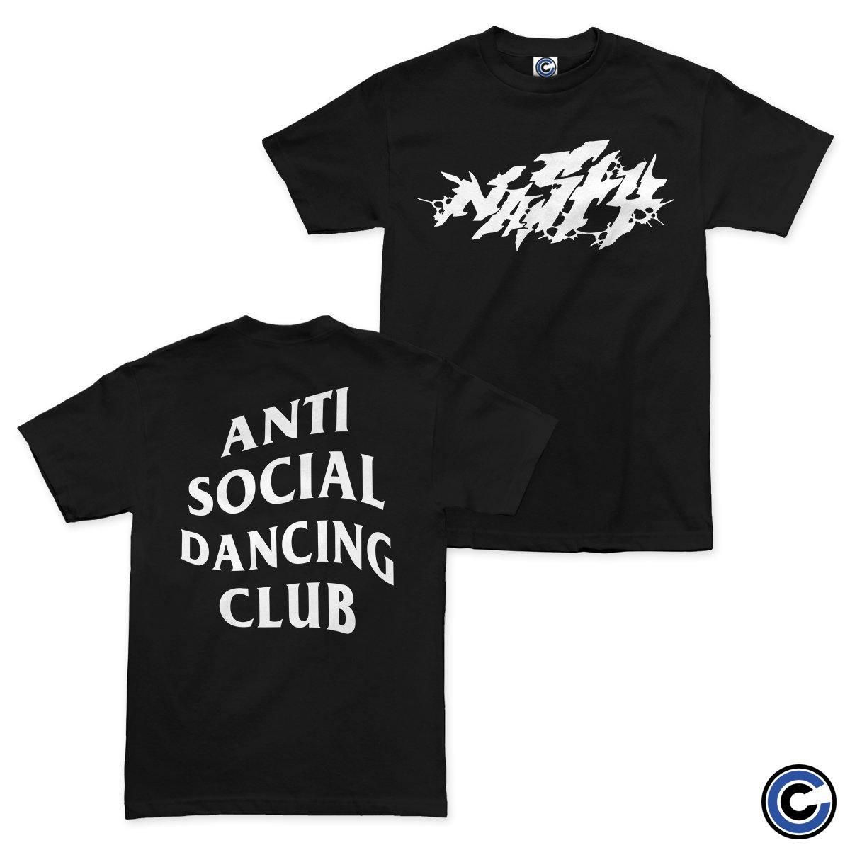 Buy – Nasty "Anti Social" Shirt – Band & Music Merch – Cold Cuts Merch