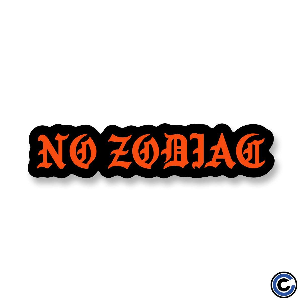 Buy – No Zodiac "Blackletter" Sticker – Band & Music Merch – Cold Cuts Merch