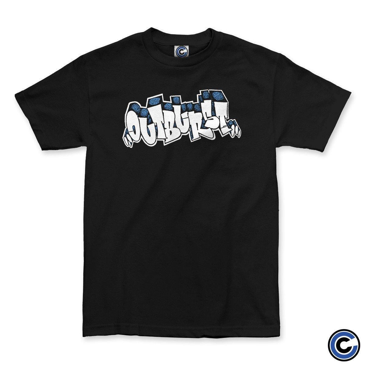 Buy – Outburst "Bubble Logo" Shirt – Band & Music Merch – Cold Cuts Merch