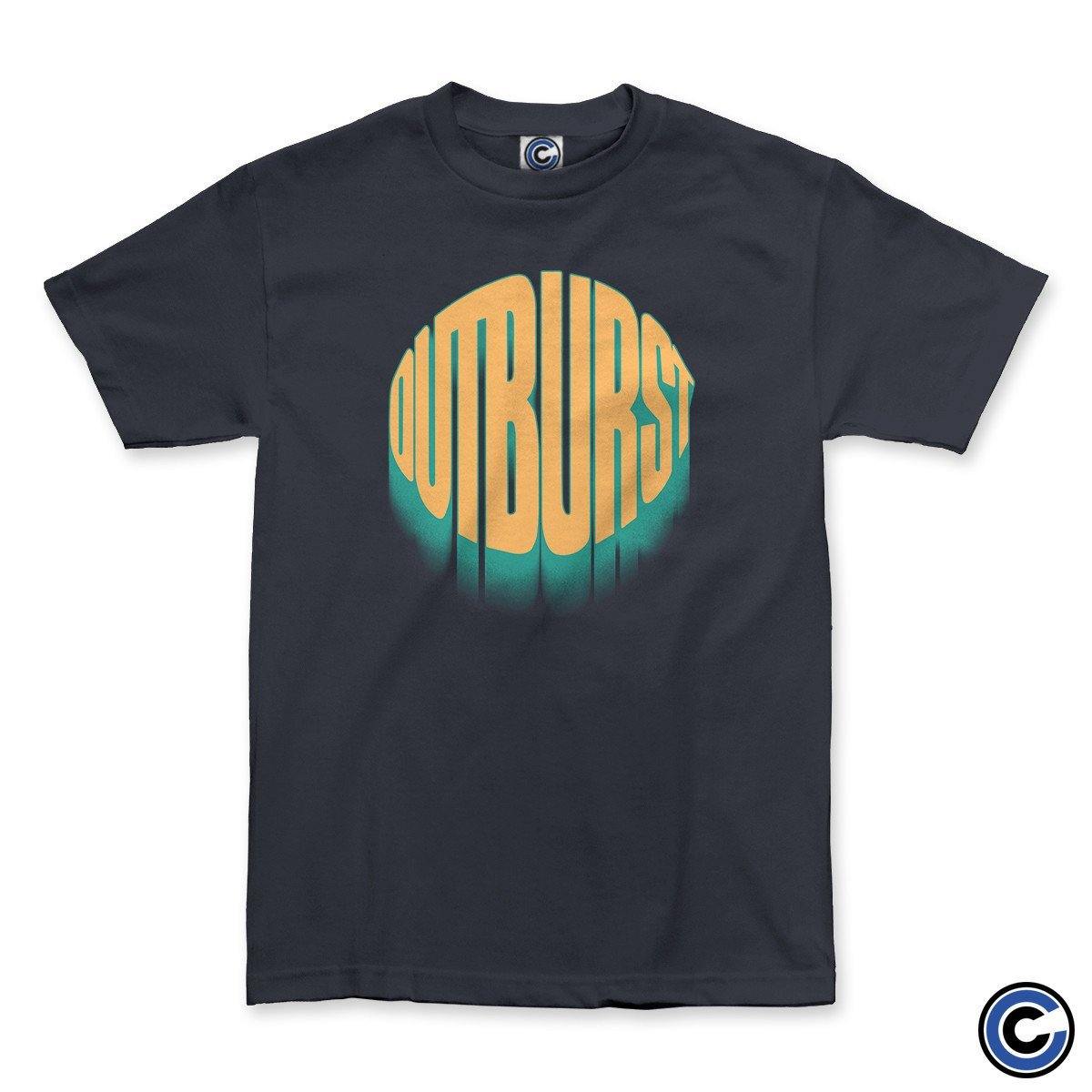 Buy – Outburst "Circle Logo" Shirt – Band & Music Merch – Cold Cuts Merch