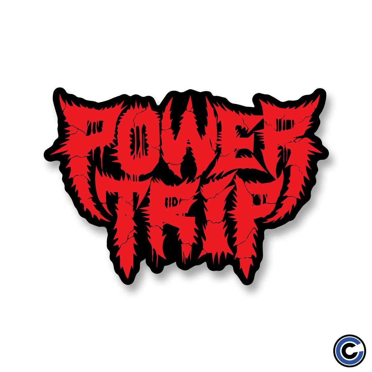 Buy – Power Trip "Spikey Logo" Sticker – Band & Music Merch – Cold Cuts Merch