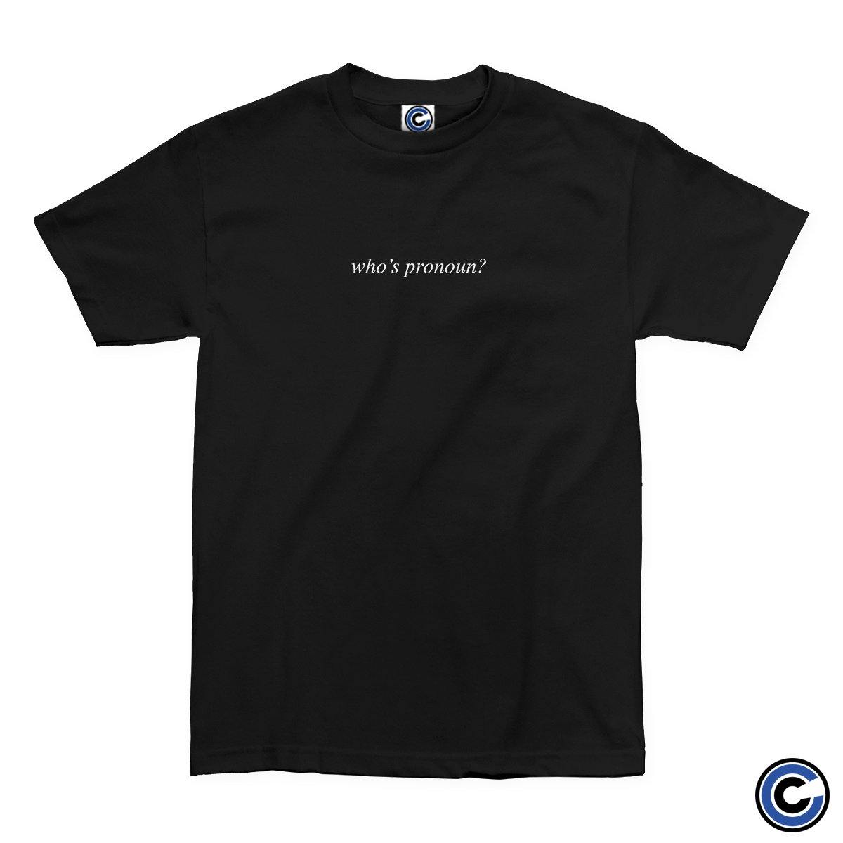 Buy – pronoun "Who's" Shirt – Band & Music Merch – Cold Cuts Merch