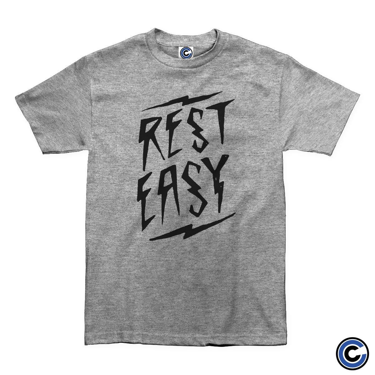 Buy – Rest Easy "Bolt" Shirt – Band & Music Merch – Cold Cuts Merch