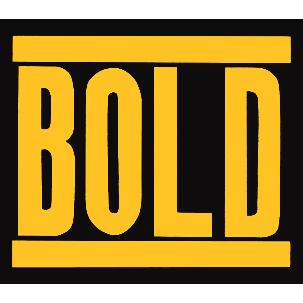 Bold "Logo" Sticker