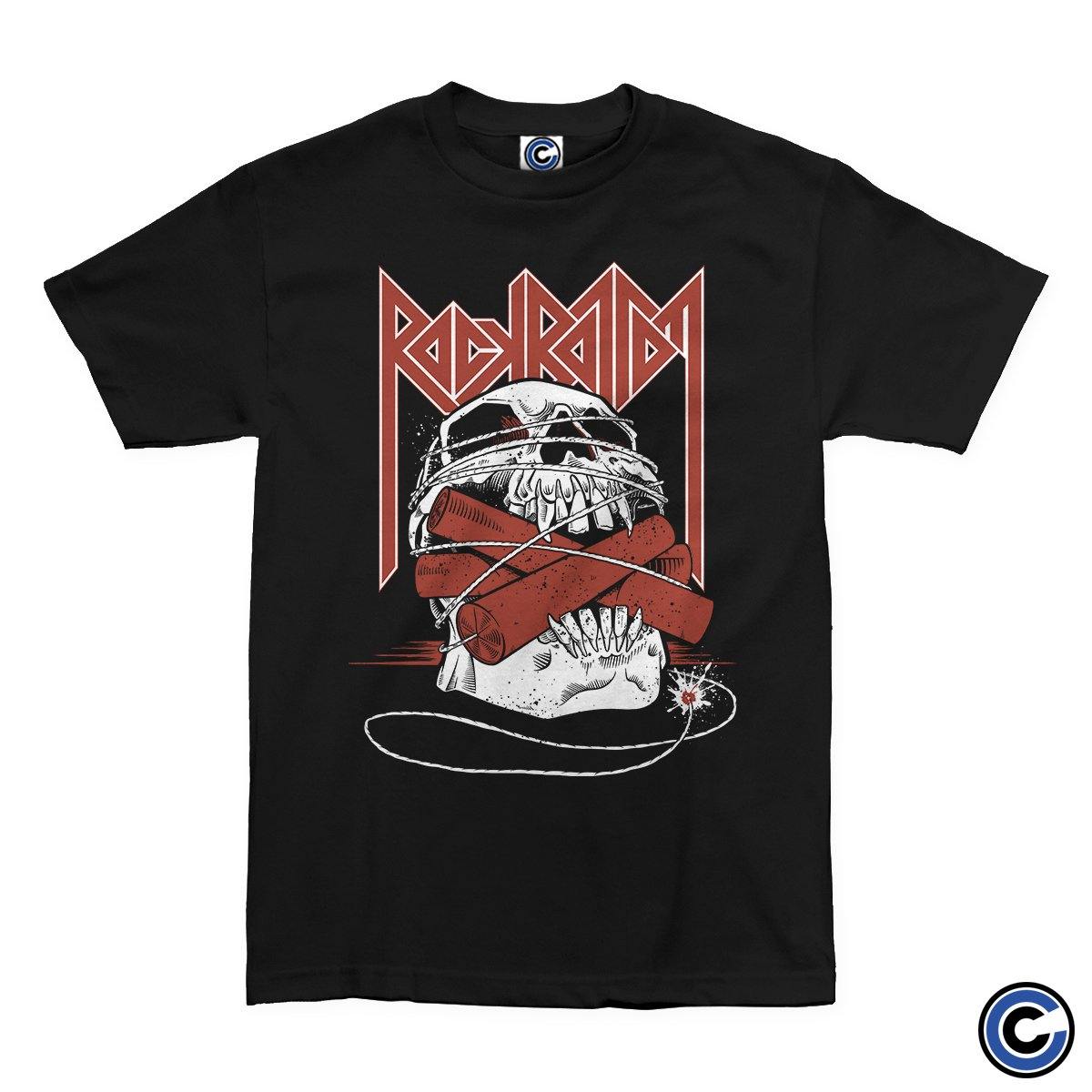 Buy – Rock Bottom "Dynamite Skull" Shirt – Band & Music Merch – Cold Cuts Merch