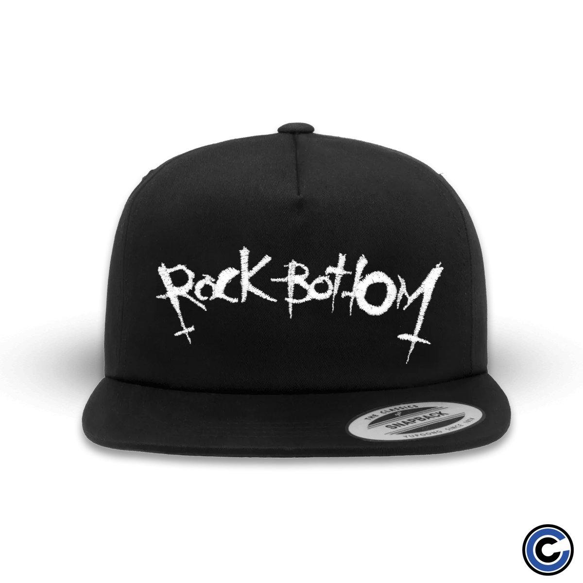 Buy – Rock Bottom "Logo" Snapback – Band & Music Merch – Cold Cuts Merch