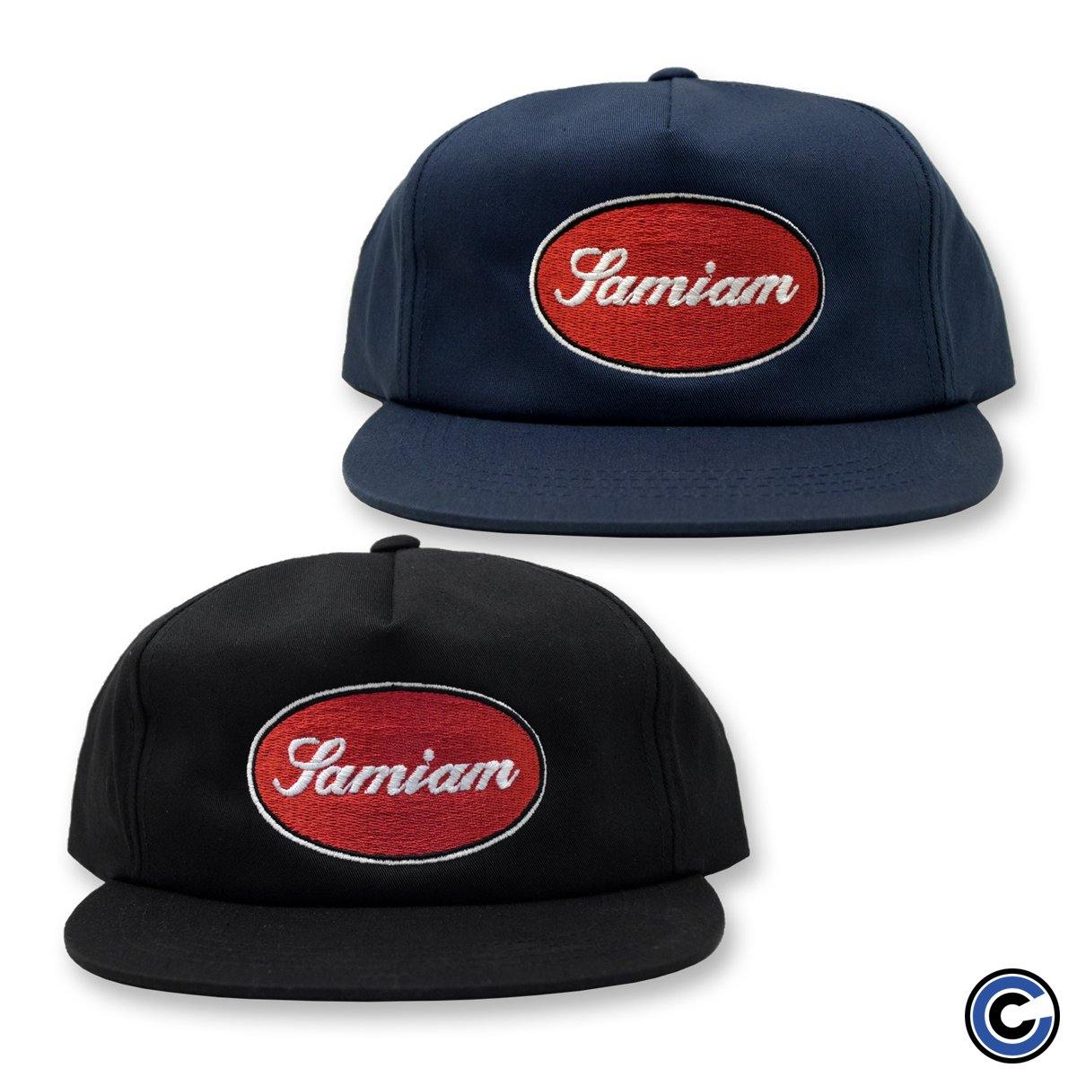 Buy – Samiam "Oval Logo" Unstructured 5-Panel – Band & Music Merch – Cold Cuts Merch