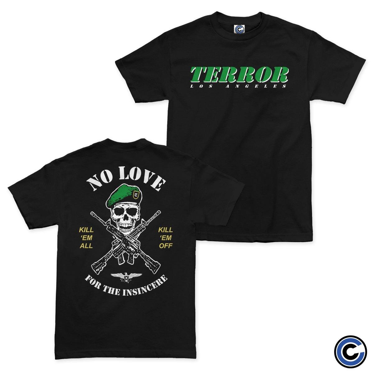 Buy – Terror "No Allies" Shirt – Band & Music Merch – Cold Cuts Merch