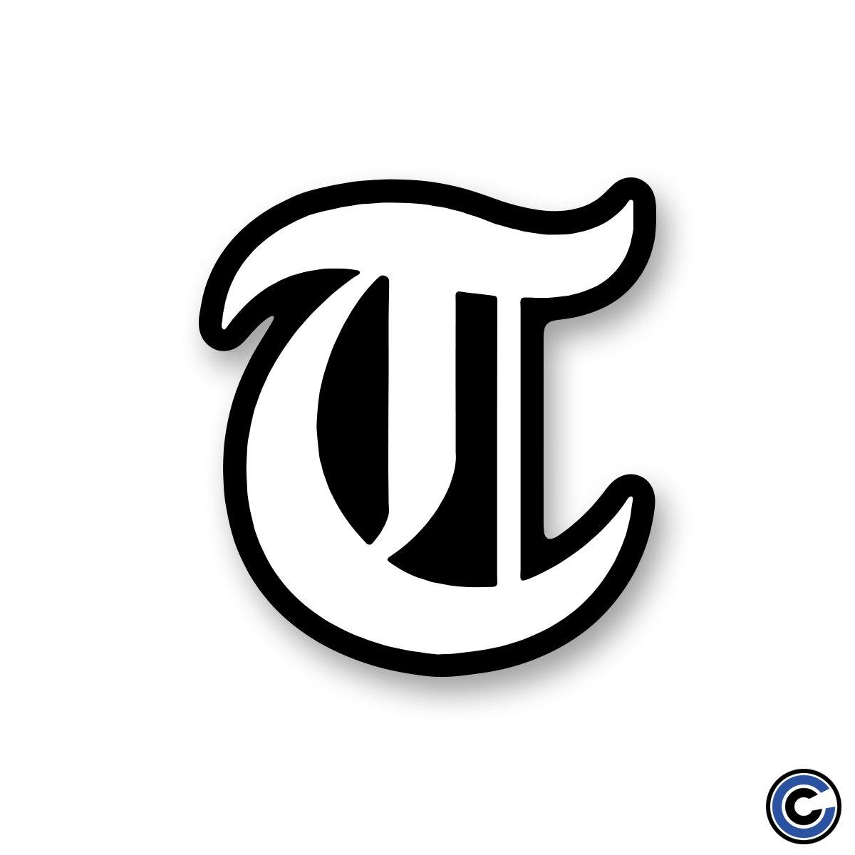 Buy – Terror "T Logo" Sticker – Band & Music Merch – Cold Cuts Merch