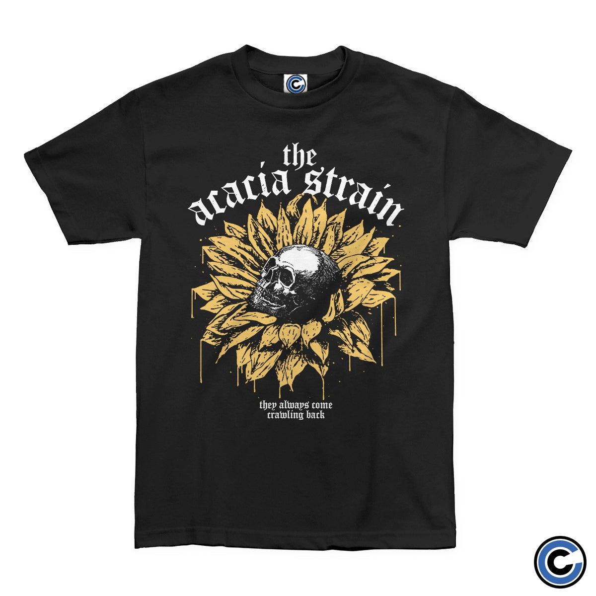 Buy – The Acacia Strain "Flower Skull" Shirt – Band & Music Merch – Cold Cuts Merch