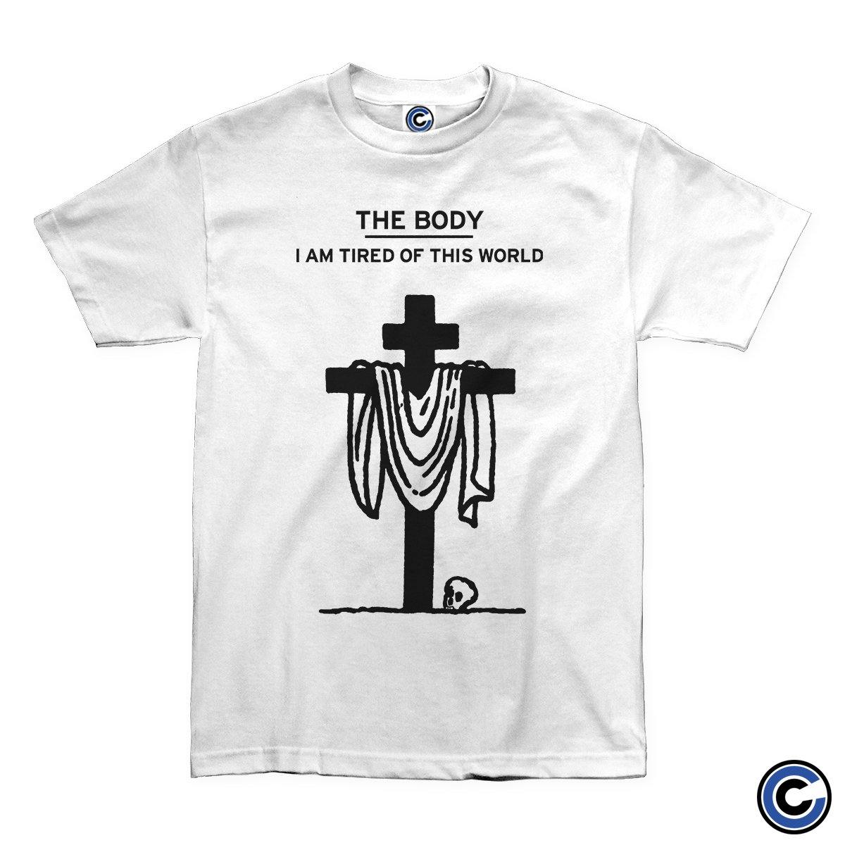 Buy – The Body "Cloth Cross" Shirt – Band & Music Merch – Cold Cuts Merch