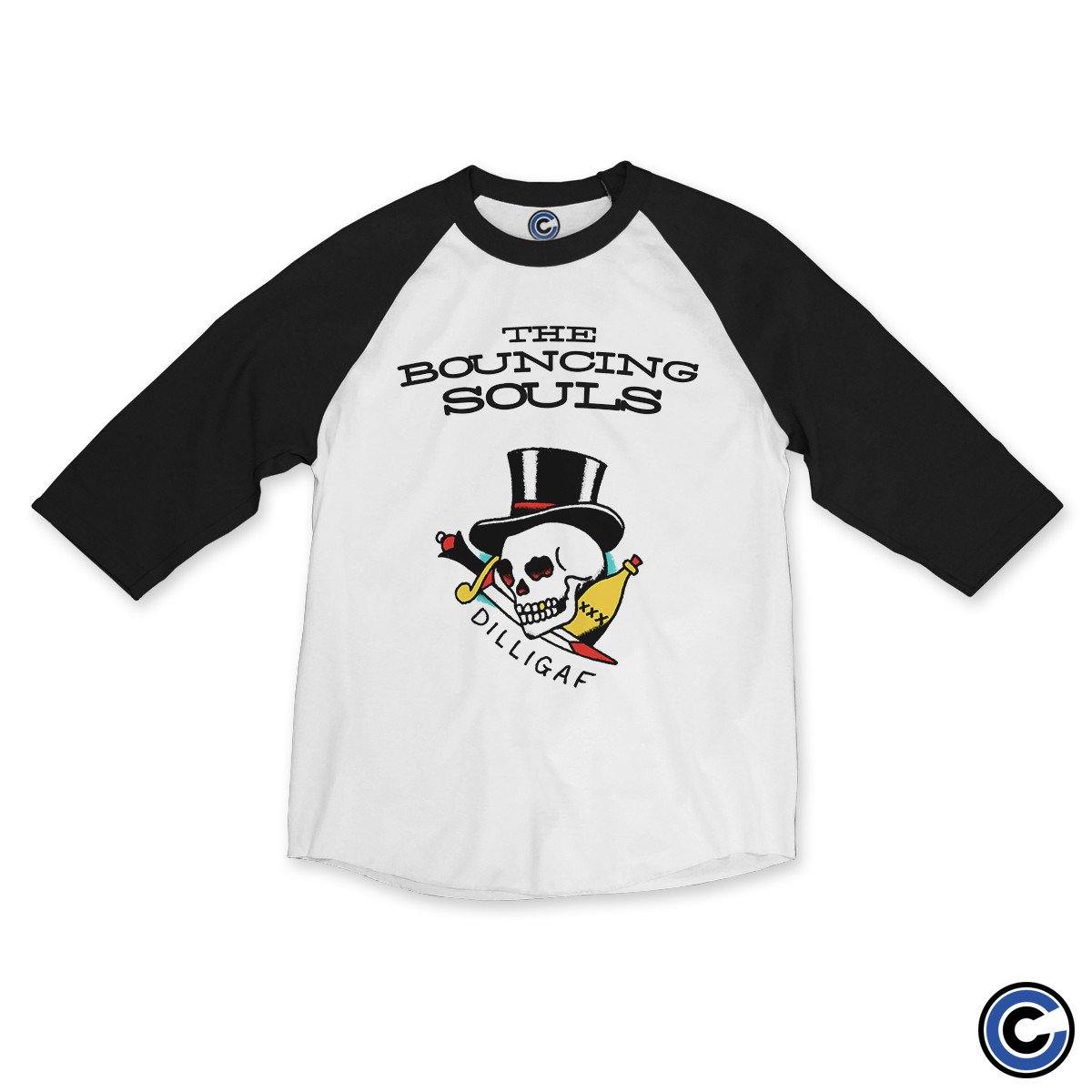 Buy – The Bouncing Souls "DILLIGAF" Baseball Tee – Band & Music Merch – Cold Cuts Merch