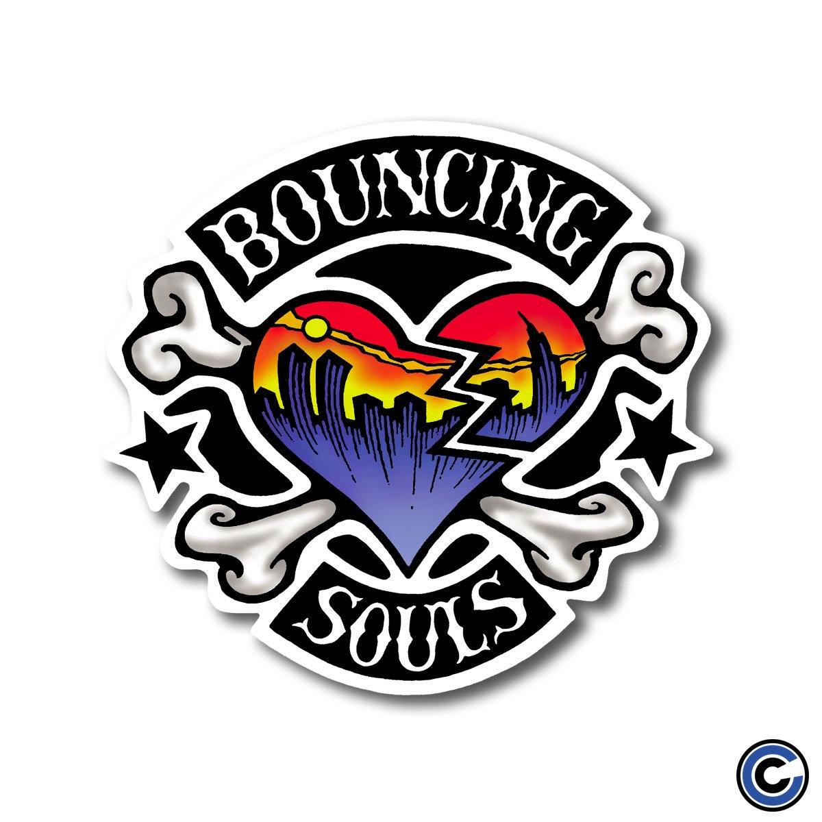 Buy – The Bouncing Souls "Rocker Heart Color" Sticker – Band & Music Merch – Cold Cuts Merch